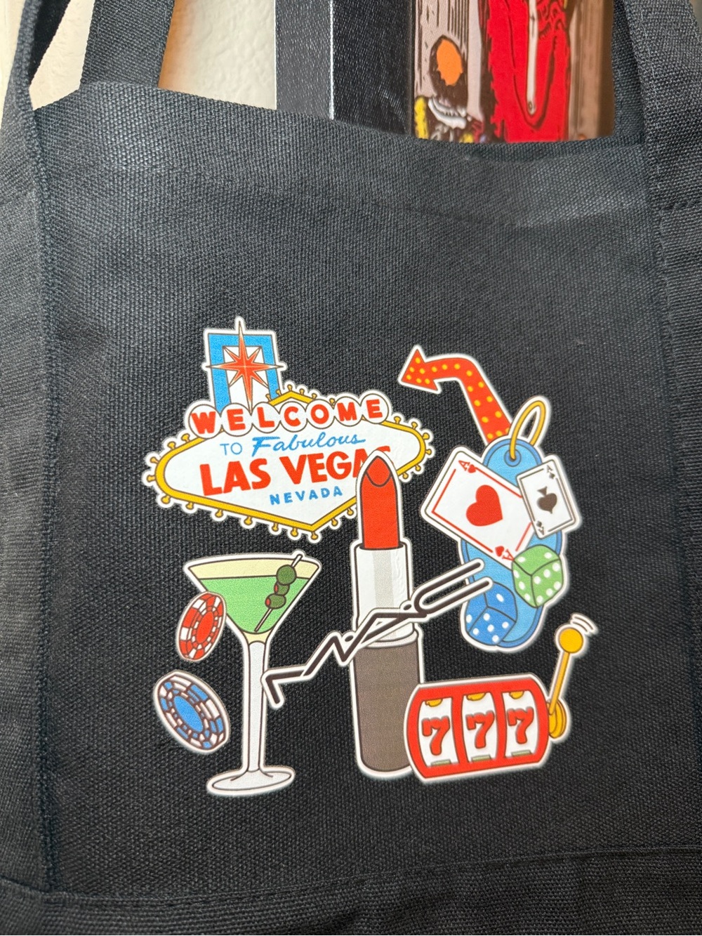 MAC Cosmetics Las Vegas Exclusive LAS Tote Bag